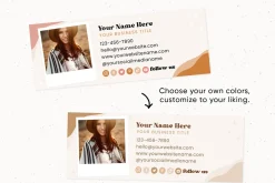 Editable Retro Email Signature Canva