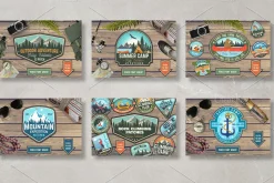 156 Editable Badges and Patches