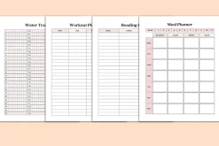 Editable 75 Soft Challenge Tracker