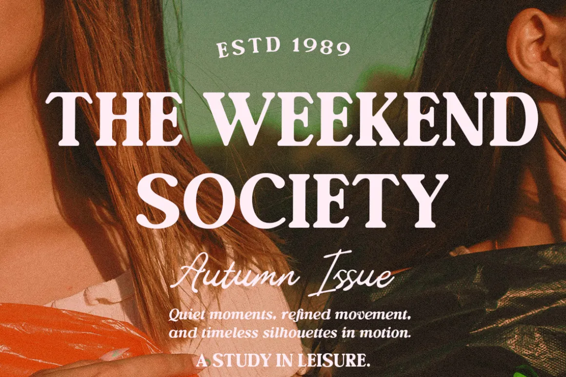 Editorial Collection Font Duo