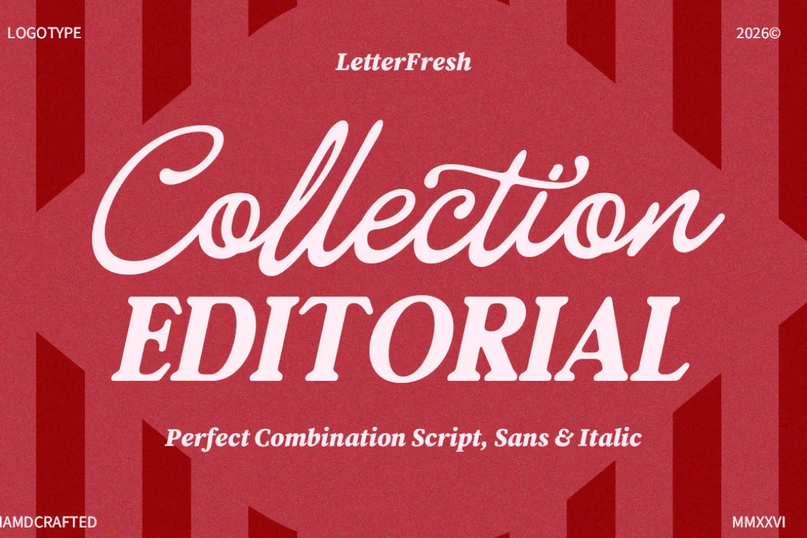 Editorial Collection Font Duo