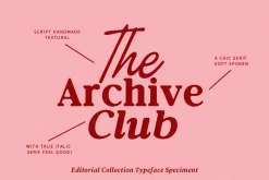 Editorial Collection Font Duo