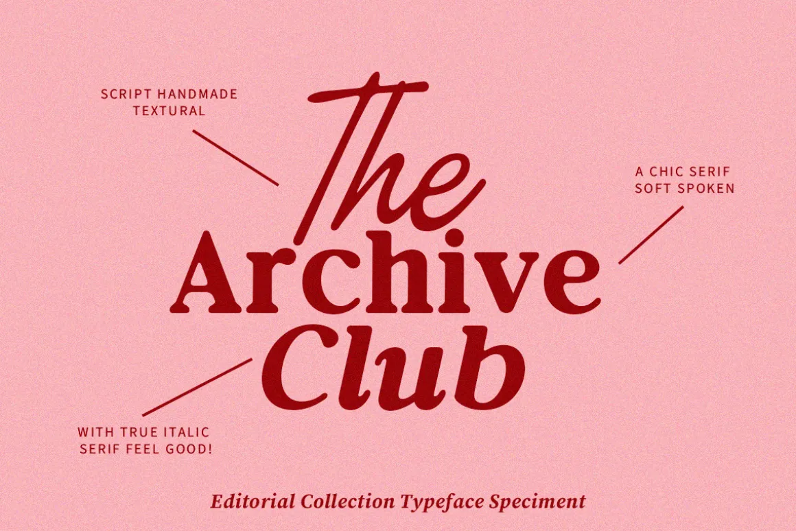 Editorial Collection Font Duo