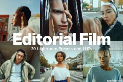 20 Editorial Film Lightroom Presets