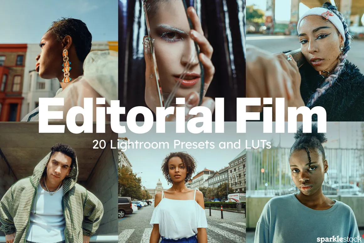 20 Editorial Film Lightroom Presets