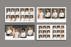 Editorial Senior Yearbook Template