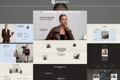 Editorial Showit Sales Page