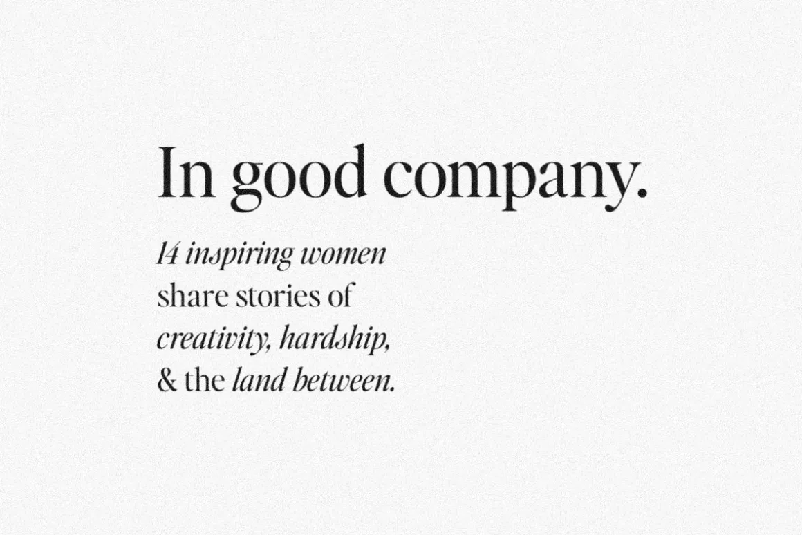 Editor's Note: Clean Editorial Serif