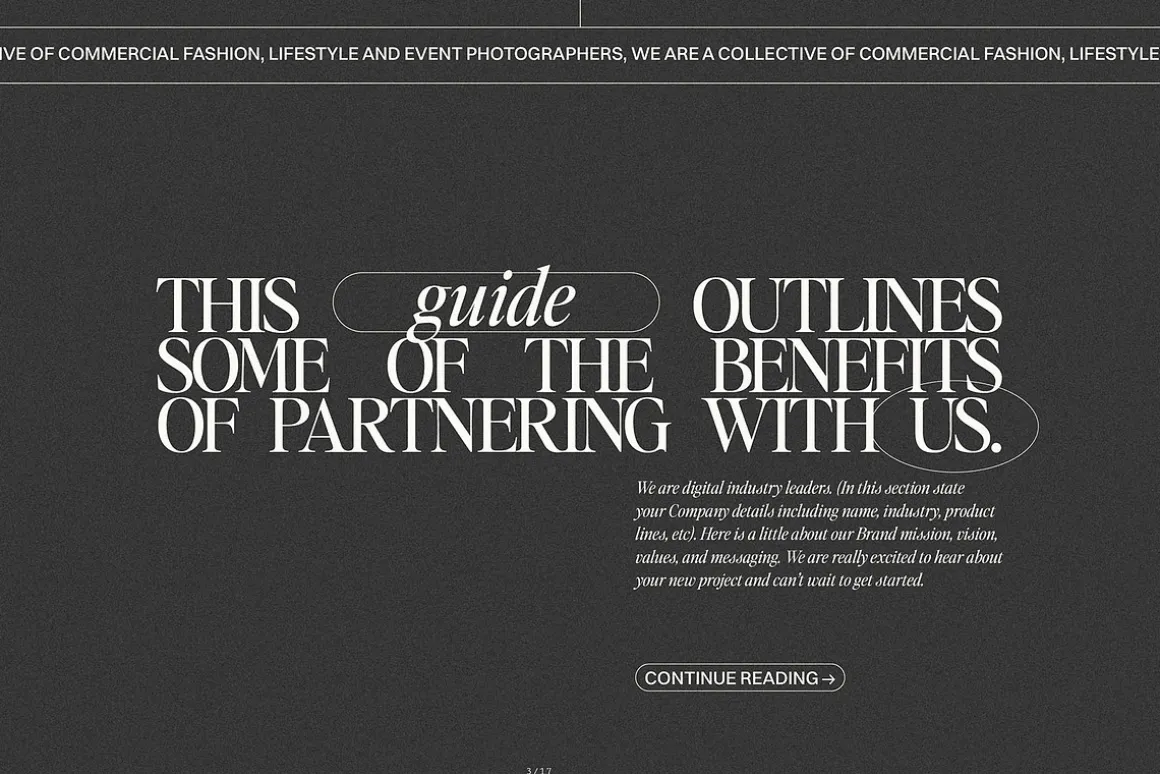 Editor's Note: Clean Editorial Serif