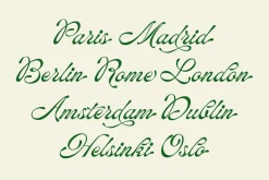 ED Lavonia - Classy Script