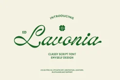 ED Lavonia - Classy Script