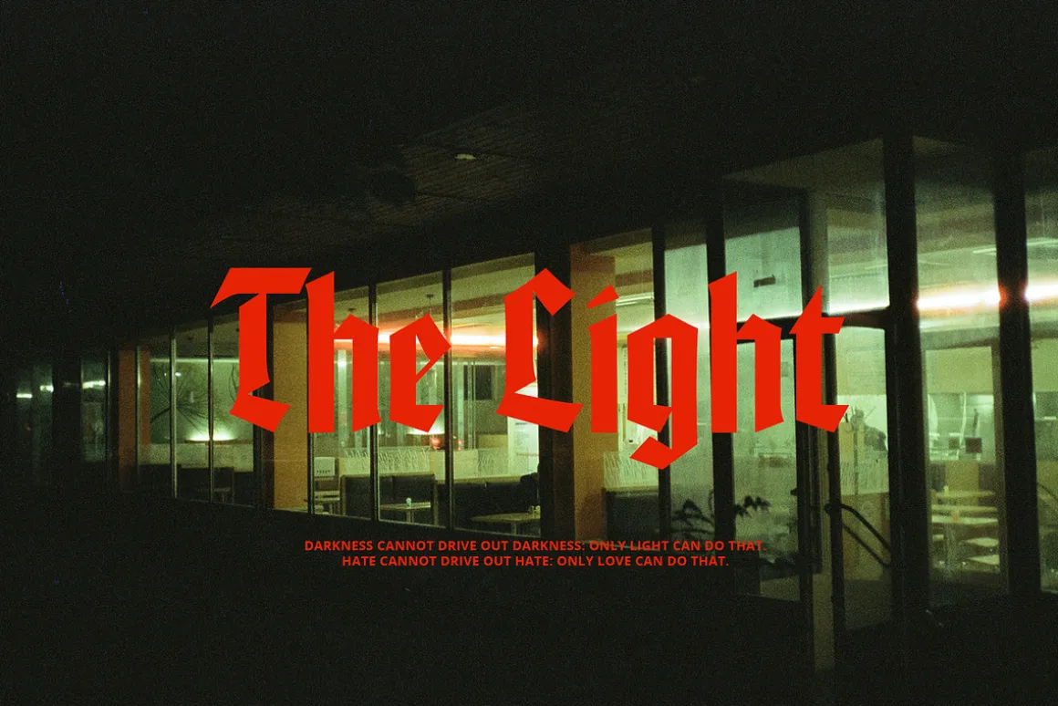 ED Smither - Blackletter typeface