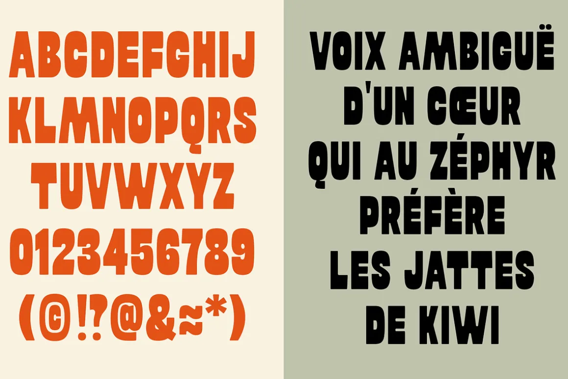 ED Tortona - Display font