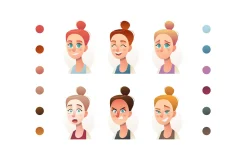 Education characters