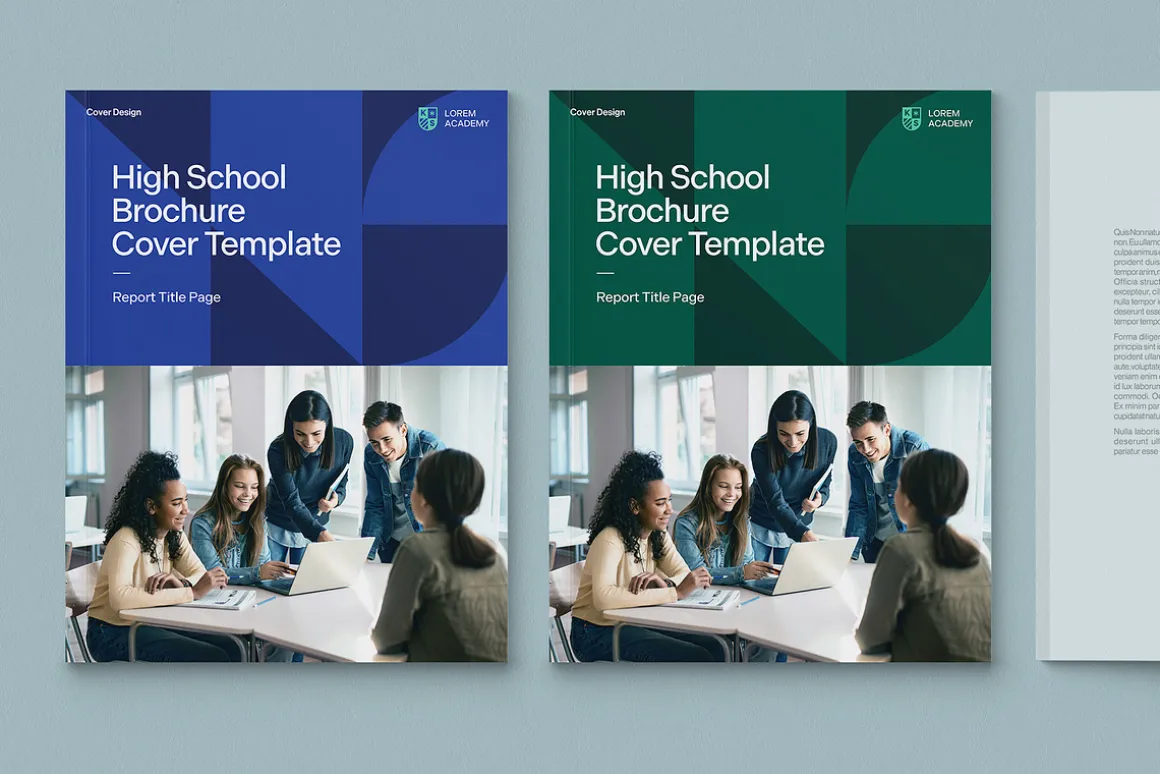 Education Brochure Cover Template