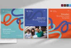Education Brochure Cover Template