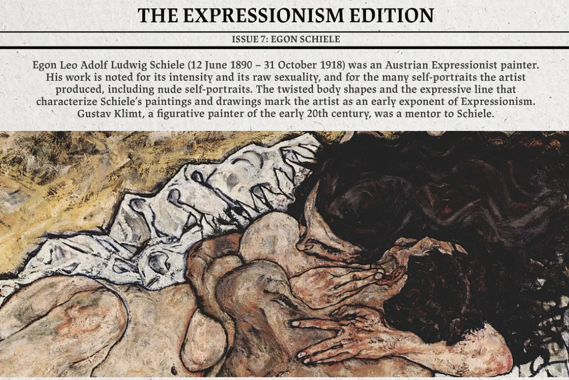 Egon Schiele Procreate Kit
