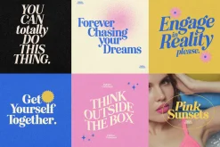 Eighties Comeback Serif (70 fonts)
