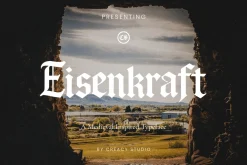 Eisenkraft – Blackletter Font