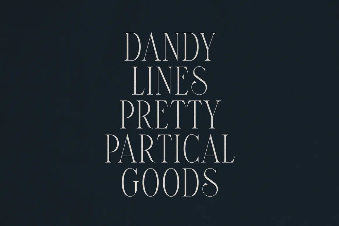 Elantrae – Elegant Modern Serif Font