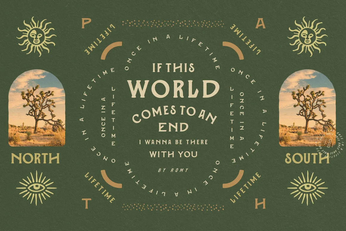 El Camino Font Collection + Extras