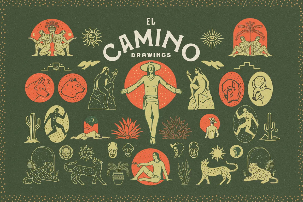 El Camino Font Collection + Extras