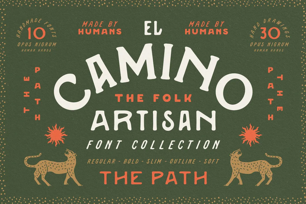 El Camino Font Collection + Extras