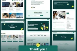 Elearning Website UI Kits