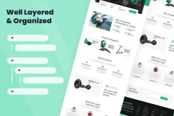Electric Vehicle Website Design