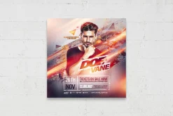 Electro DJ Flyer Template