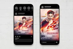Electro DJ Flyer Template