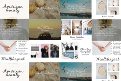 Elegance typography bundle