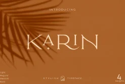 Elegant Karin - Stylish Typeface