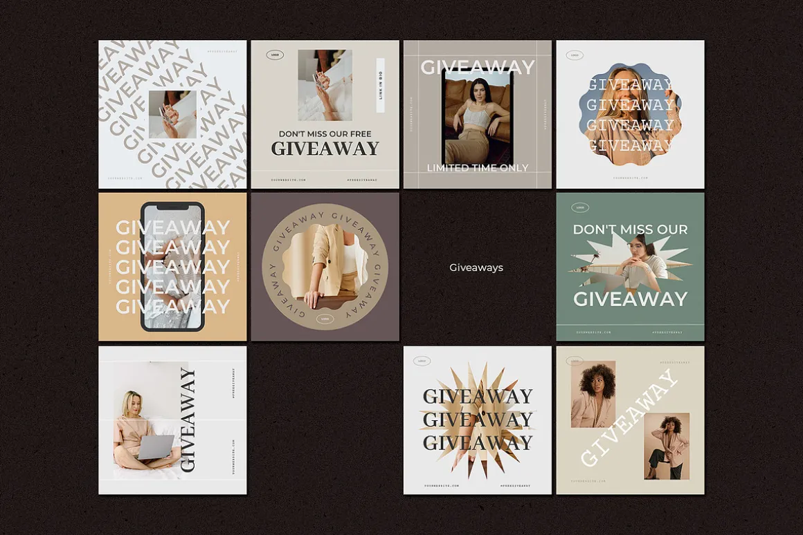 Elegant Coaching Social Media Kit