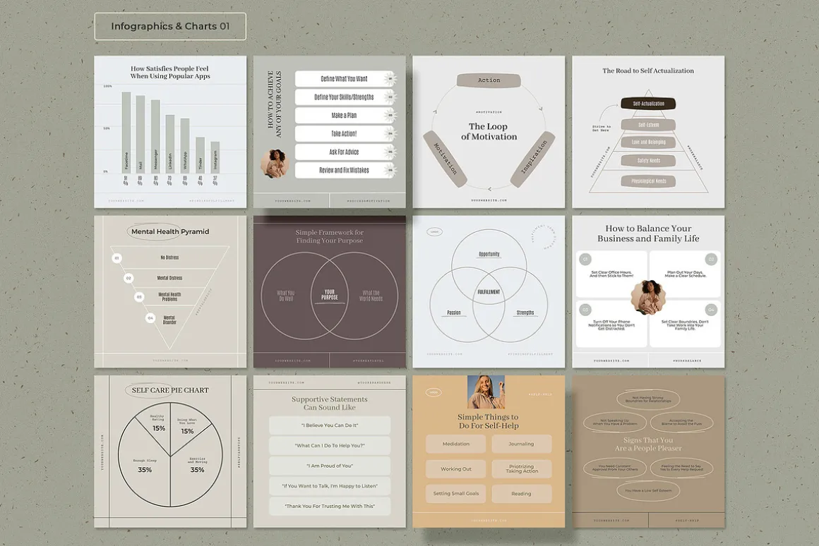 Elegant Coaching Social Media Kit