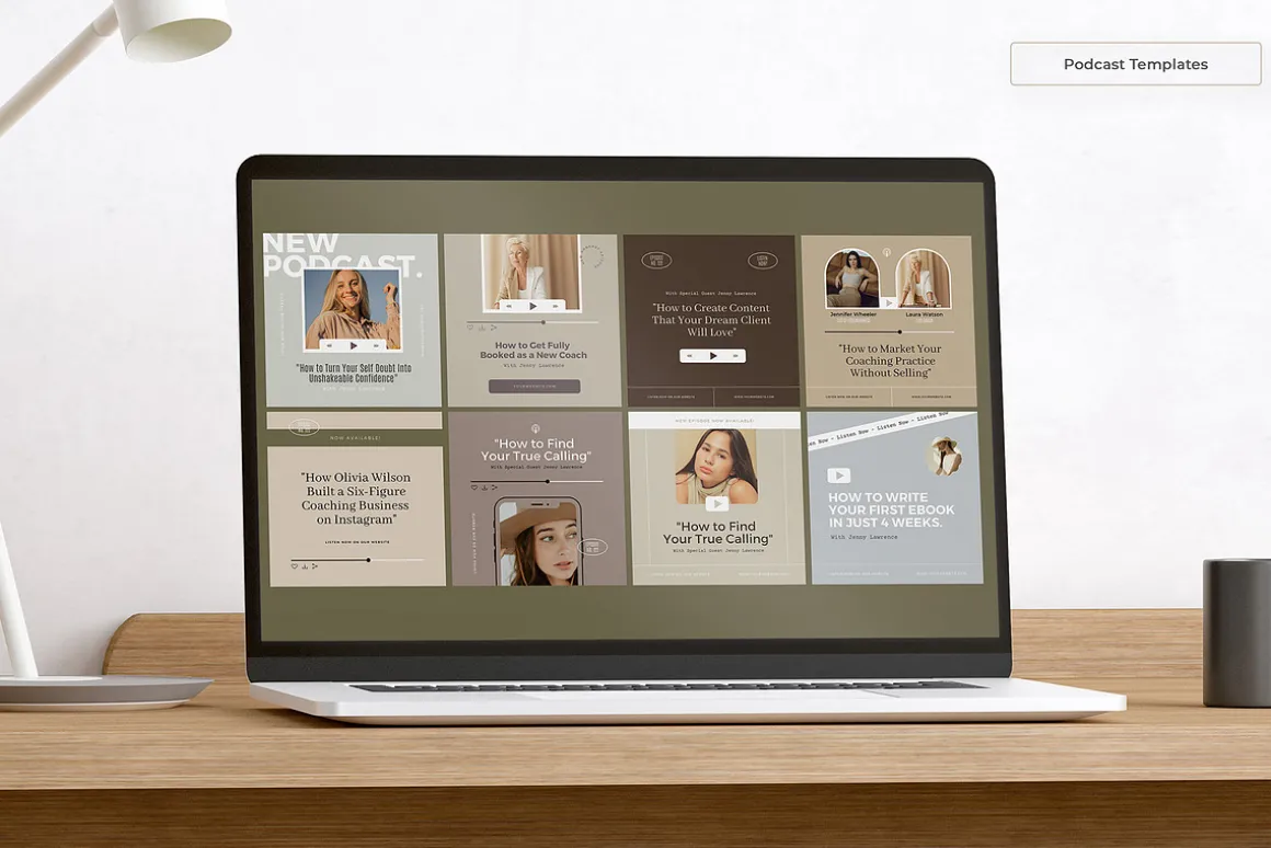 Elegant Coaching Social Media Kit