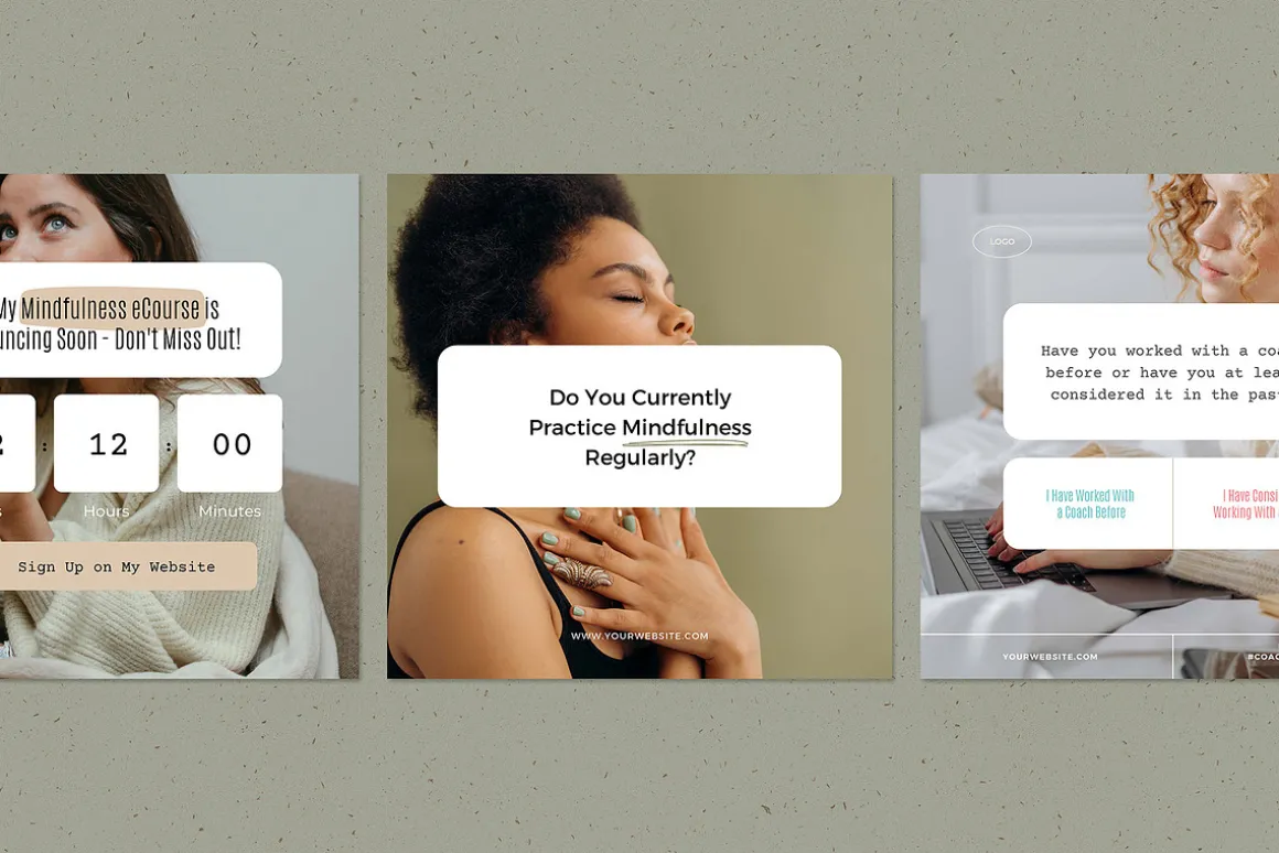 Elegant Coaching Social Media Kit