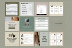 Elegant Coaching Social Media Kit