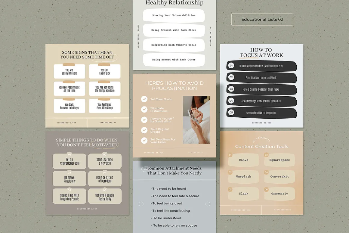 Elegant Coaching Social Media Kit