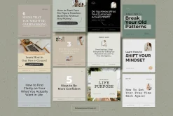Elegant Coaching Social Media Kit