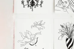 Elegant Escapades. Line art & Doodle