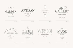 Elegant Logo Kit | 50 Templates