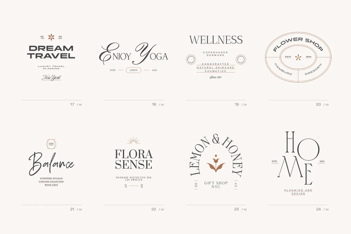 Elegant Logo Kit | 50 Templates