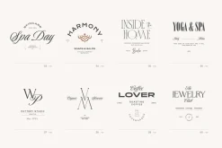 Elegant Logo Kit | 50 Templates