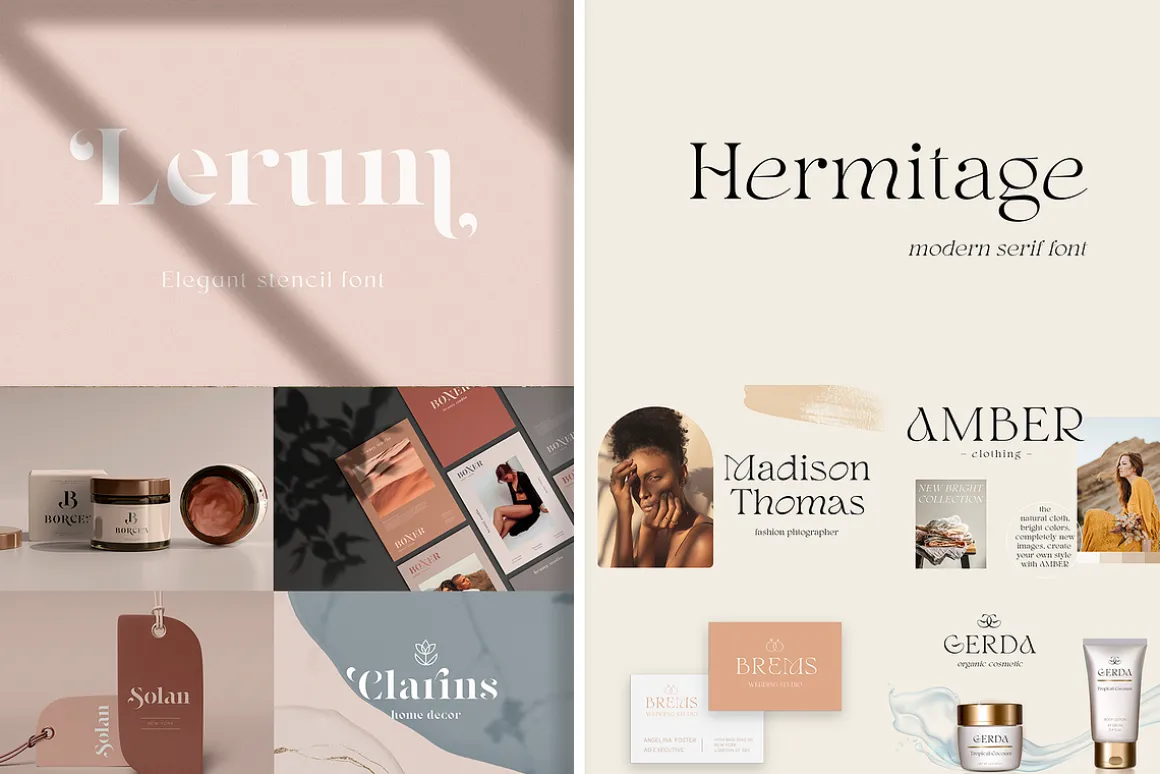 Elegant Serif Font Bundle