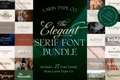 Elegant Serif Font Bundle