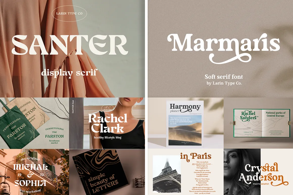 Elegant Serif Font Bundle