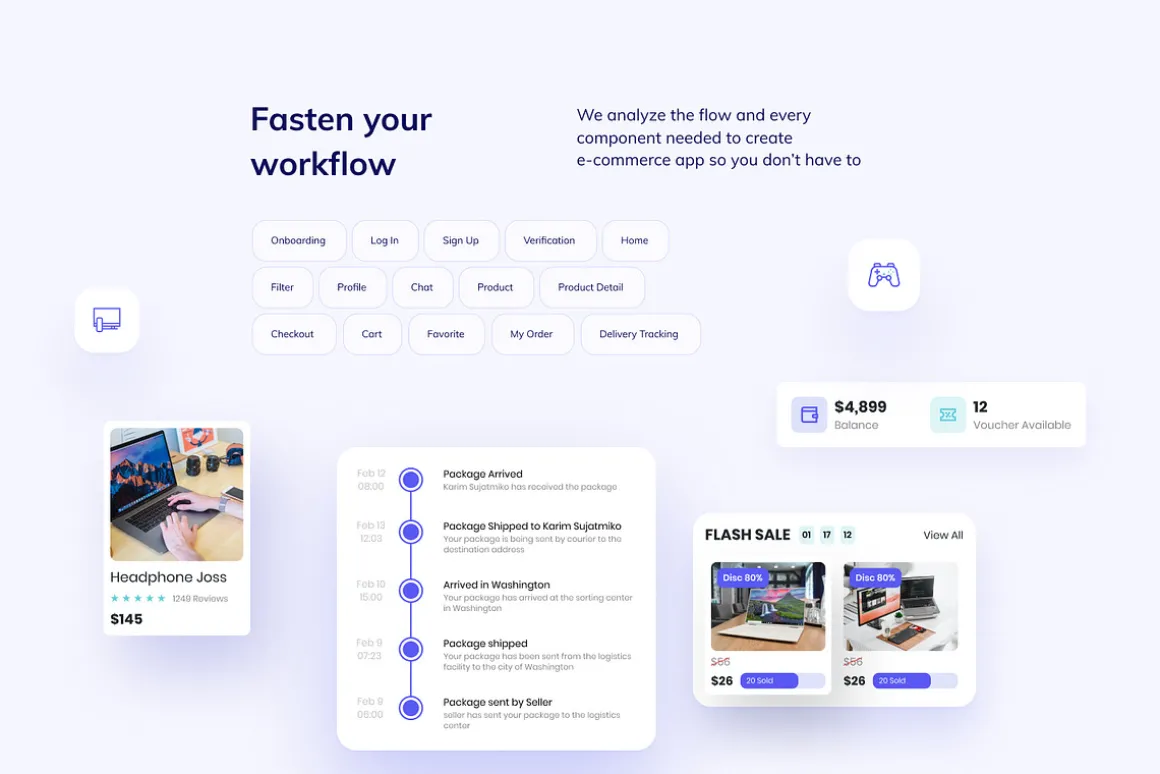 Elektra - E-commerce UI Kit