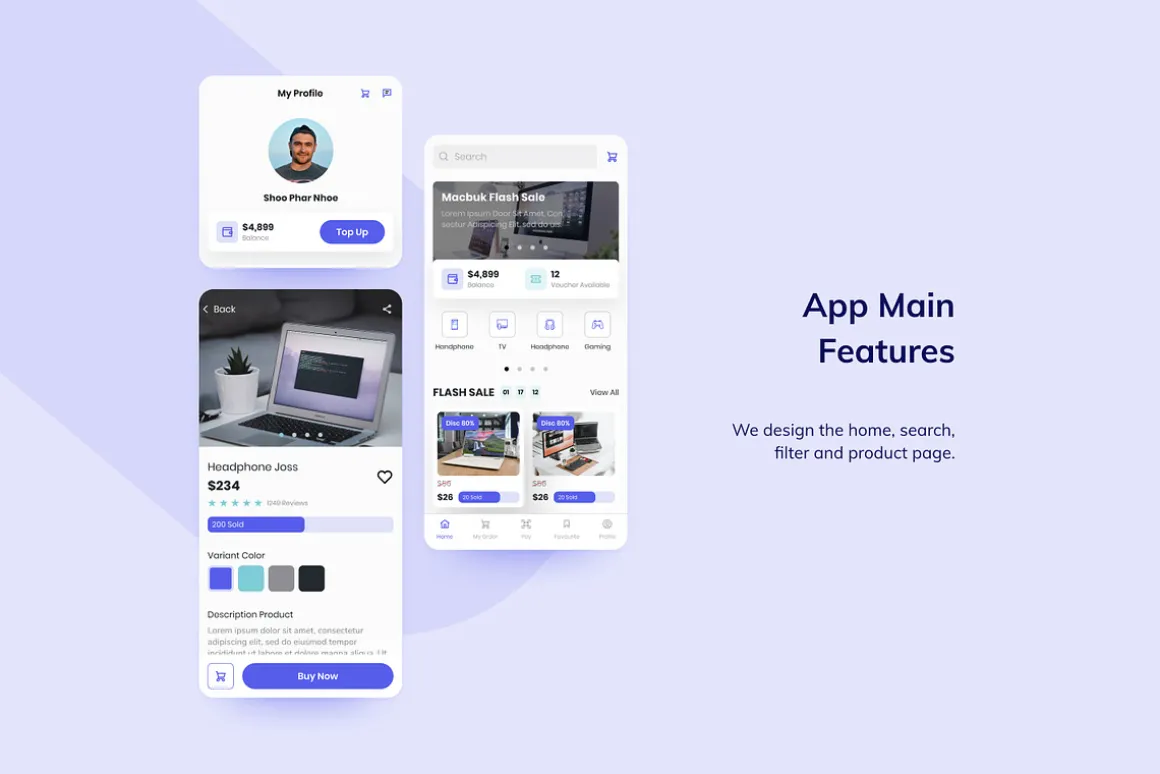 Elektra - E-commerce UI Kit