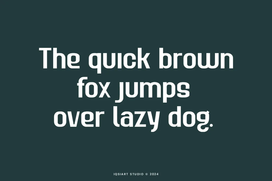 Elyaso - Corporate Logo Font